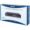 Hallatav kommutaator Intellinet 8-pordine Gigabit Ethernet PoE+ 2 SFP-pordiga
