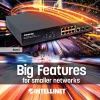 Hallatav kommutaator Intellinet 8-pordine Gigabit Ethernet PoE+ 2 SFP-pordiga