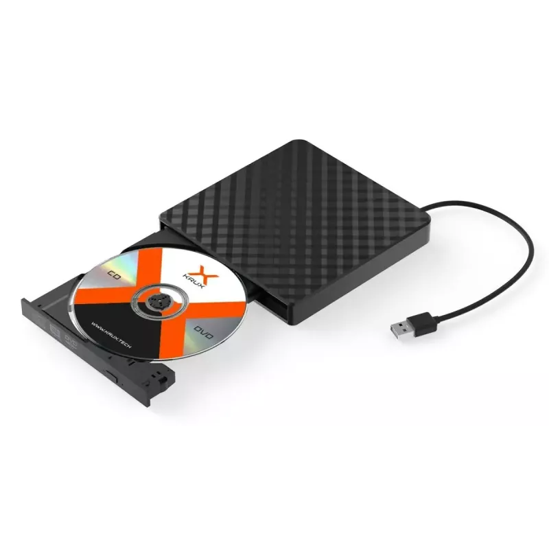Väline DVD optiline seade KRUX KRX0071 USB 3.0 kaasaskantav — DVD±RW, USB-toitega