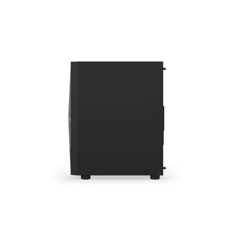 PC korpus KRUX VAKO KRX0132 ATX must — karastatud klaas, RGB, toetab Mini-ATX, GPU kuni 31 cm, protsessori jahuti kuni 15,9 cm