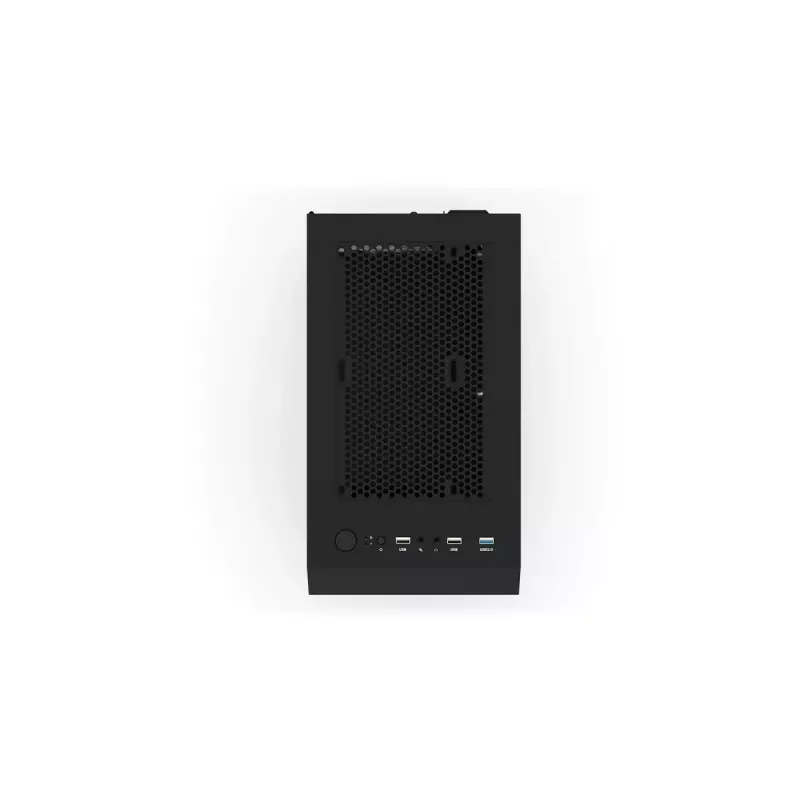 PC korpus KRUX VAKO KRX0132 ATX must — karastatud klaas, RGB, toetab Mini-ATX, GPU kuni 31 cm, protsessori jahuti kuni 15,9 cm