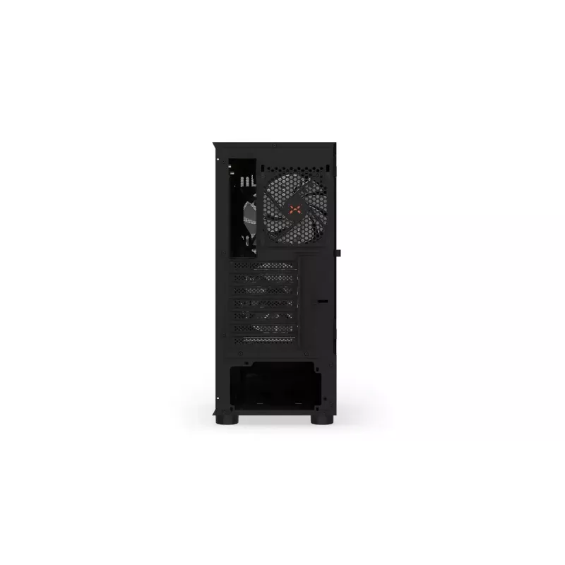 PC korpus KRUX VAKO KRX0132 ATX must — karastatud klaas, RGB, toetab Mini-ATX, GPU kuni 31 cm, protsessori jahuti kuni 15,9 cm