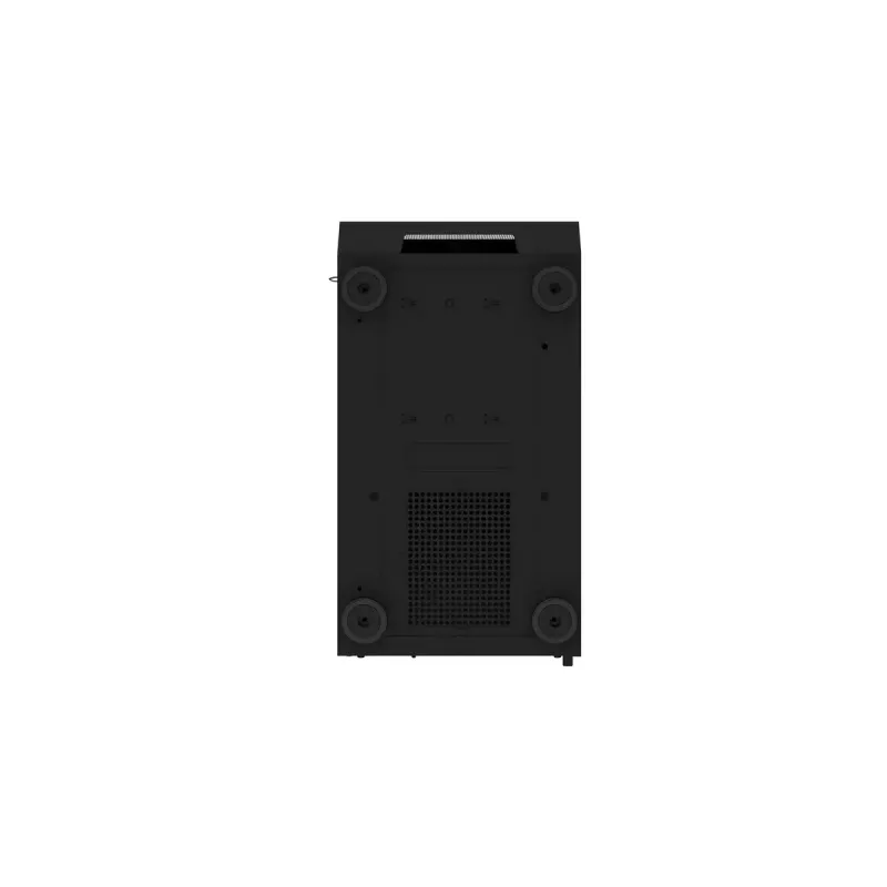 PC korpus KRUX VAKO KRX0132 ATX must — karastatud klaas, RGB, toetab Mini-ATX, GPU kuni 31 cm, protsessori jahuti kuni 15,9 cm
