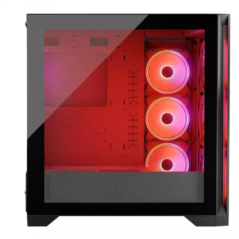 Modecom Volcano Expanse S Apex ARGB Midi korpus, must