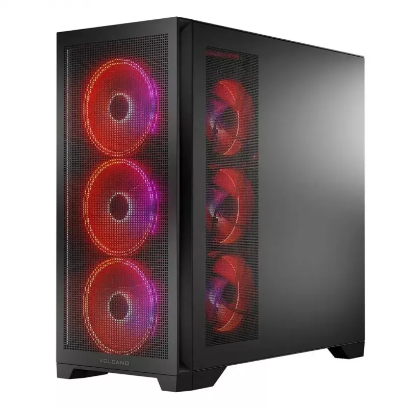 Modecom Volcano Expanse S Apex ARGB Midi korpus, must