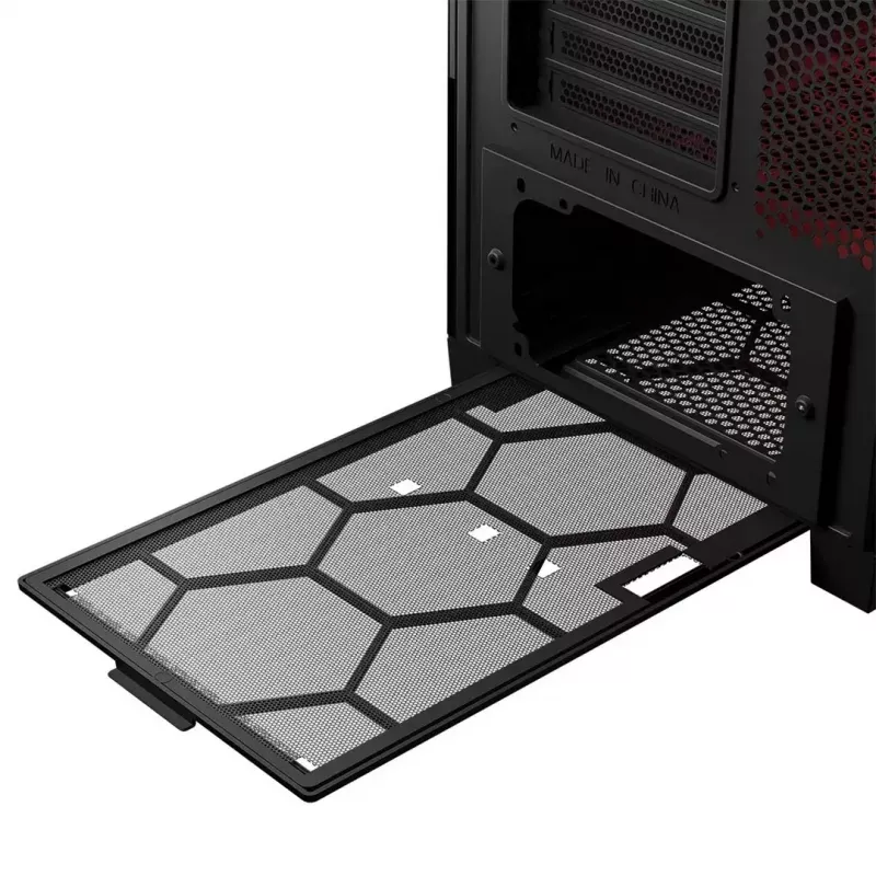Modecom Volcano Expanse S Apex ARGB Midi korpus, must