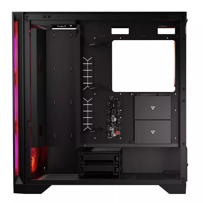 Modecom Volcano Expanse S Apex ARGB Midi korpus, must