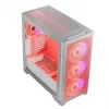 PC-korpus MODECOM VOLCANO EXPANSE S APEX ARGB Midi Tower Valge — karastatud klaas, ARGB, toetab micro ATX, GPU kuni 430 mm