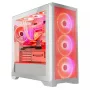 PC-korpus MODECOM VOLCANO EXPANSE S APEX ARGB Midi Tower Valge — karastatud klaas, ARGB, toetab micro ATX, GPU kuni 430 mm