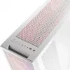 PC korpus MODECOM VOLCANO EXPANSE T APEX ARGB MIDI valge — karastatud klaas, ARGB, USB-C, toetab mikro-ATX, GPU kuni 430 mm