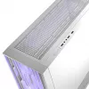 PC korpus MODECOM Volcano Perun Apex ARGB valge — Midi Tower, karastatud klaas, ARGB, USB-C, toetab micro ATX, GPU kuni 39 cm