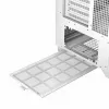 PC korpus MODECOM Volcano Perun Apex ARGB valge — Midi Tower, karastatud klaas, ARGB, USB-C, toetab micro ATX, GPU kuni 39 cm
