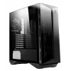 MSI MPG GUNGNIR 110R mid-torni mänguri arvutikorpus must, USB 3.2 Gen2 Type C, 4x 120mm ARGB ventilaator, Mystic Light Sync, 1 kuni 6 ARGB juhtpaneel, 2x karastatud klaaspaneeli, ATX, mATX, mini-ITX