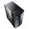 MSI MPG GUNGNIR 110R mid-torni mänguri arvutikorpus must, USB 3.2 Gen2 Type C, 4x 120mm ARGB ventilaator, Mystic Light Sync, 1 kuni 6 ARGB juhtpaneel, 2x karastatud klaaspaneeli, ATX, mATX, mini-ITX