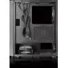 PC korpus Versa XM1 must teras 120mm ventilaator USB3.0 - must