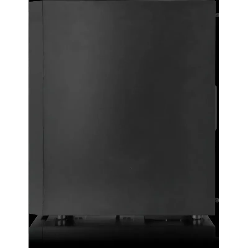 PC korpus Versa XM1 must teras 120mm ventilaator USB3.0 - must