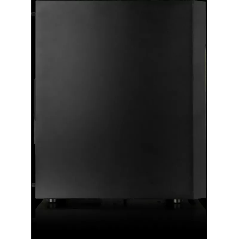 PC korpus Versa XM1 must teras 120mm ventilaator USB3.0 - must