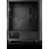 PC korpus Versa XM1 must teras 120mm ventilaator USB3.0 - must