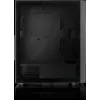 PC korpus Versa XM1 must teras 120mm ventilaator USB3.0 - must