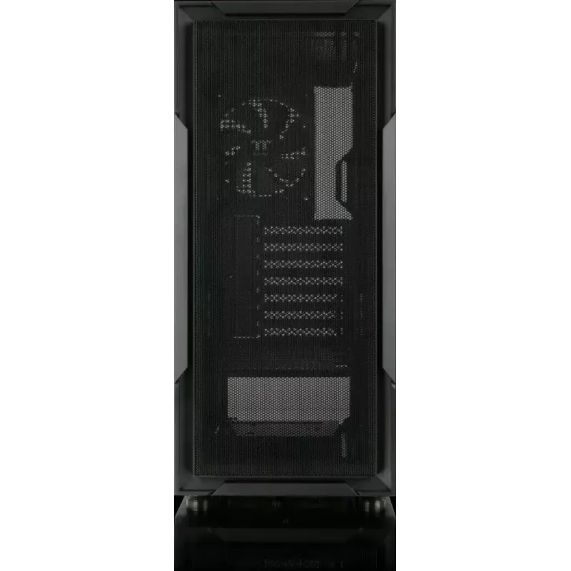 PC korpus Versa XM1 must teras 120mm ventilaator USB3.0 - must