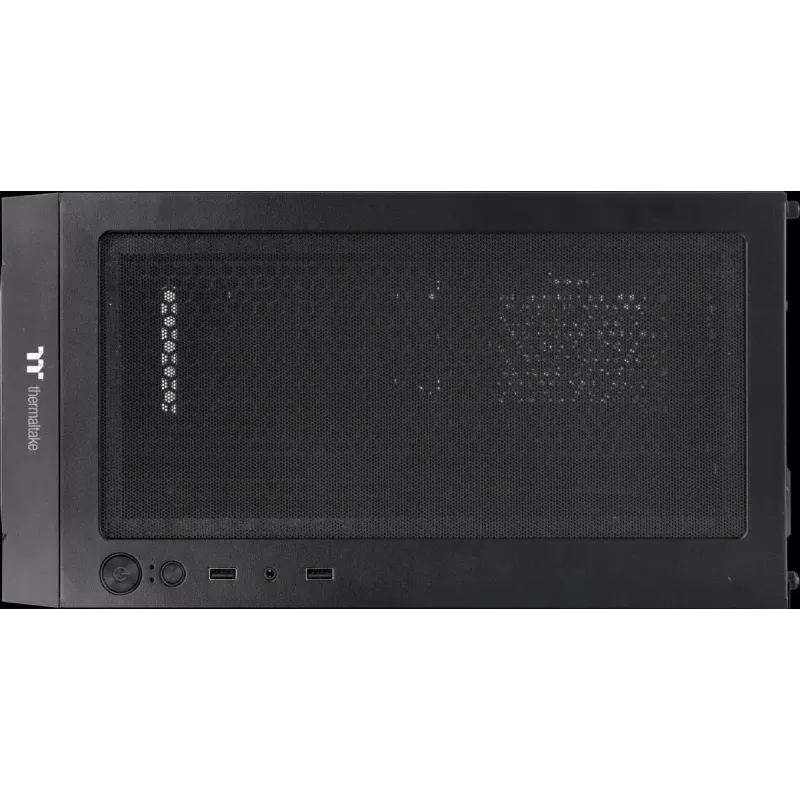 PC korpus Versa XM1 must teras 120mm ventilaator USB3.0 - must