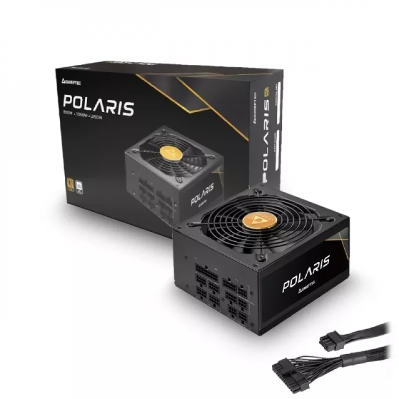 Chieftec Polaris 1250W toiteplokk 20+4 pin ATX Must