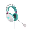 ASUS TUF Gaming H1 Gen II Hatsune Miku Edition peakomplekt Juhtmega ühendatav Peakomplekti kinnituse tüüp USB Type-A Roosa, Türkiissinine, Valge