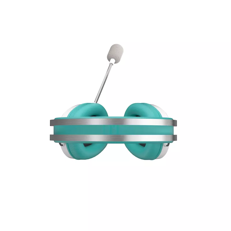 ASUS TUF Gaming H1 Gen II Hatsune Miku Edition peakomplekt Juhtmega ühendatav Peakomplekti kinnituse tüüp USB Type-A Roosa, Türkiissinine, Valge