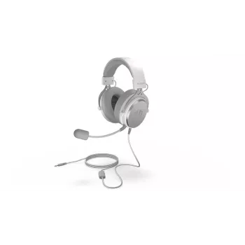 Juhtmega binauralsed kõrvaklapid ENDORFY VIRO Plus USB Onyx Valge — 5,3 cm draiverid, 20–20 000 Hz, 98 dB, 32 Ω, eemaldatav poomiga mikrofon, 2,9 m kaabel