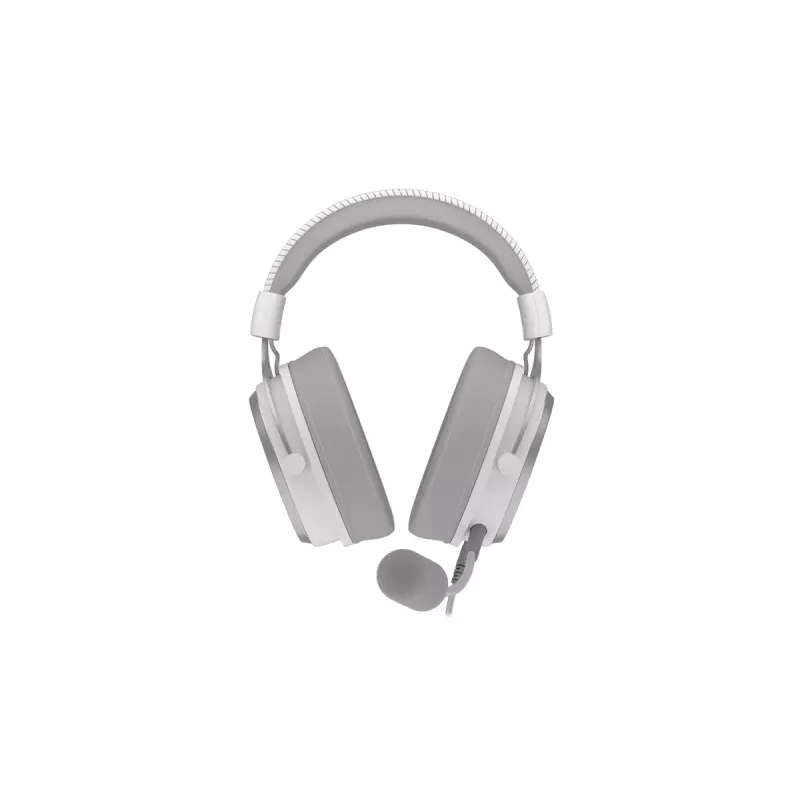 Juhtmega binauralsed kõrvaklapid ENDORFY VIRO Plus USB Onyx Valge — 5,3 cm draiverid, 20–20 000 Hz, 98 dB, 32 Ω, eemaldatav poomiga mikrofon, 2,9 m kaabel