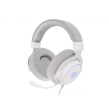 GENESIS Neon 764 Kõrvaklapid Juhtmega Peavõru Mängimiseks USB Type-A Valge