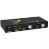 Techly 2x1 USB HDMI 4Kx2K IDATA KVM-HDMI2U KVM-lüliti must