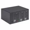 KVM Switch Manhattan 2-pordiline 4K HDMI USB Audio Juhtimine 2 Arvutit