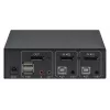 KVM-lüliti Manhattan DisplayPort 1.2 2-pordiline 4K@60Hz USB-A Audio