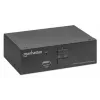 KVM-lüliti Manhattan DisplayPort 1.2 2-pordiline 4K@60Hz USB-A Audio