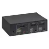 KVM-lüliti Manhattan DisplayPort 1.2 2-pordiline 4K@60Hz USB-A Audio