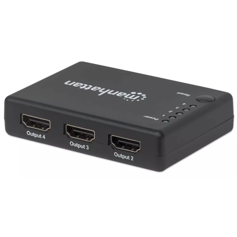 HDMI-jaotur Manhattan 4-pordiline kompaktne