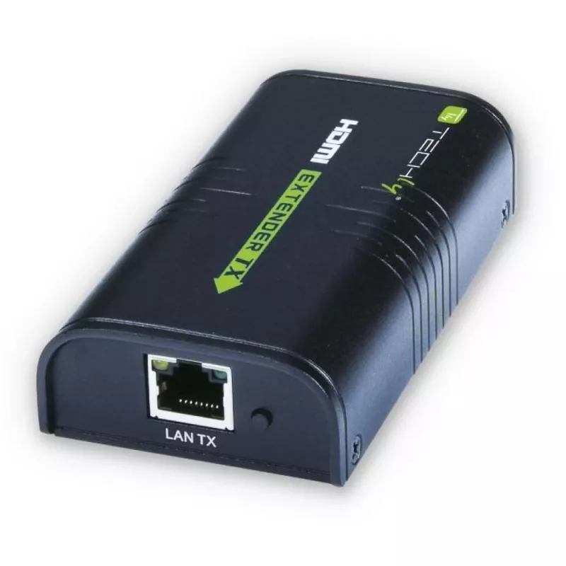 Techly IDATA EXTIP-373R lisavastuvõtja võimendile / jaoturile HDMI Over IP