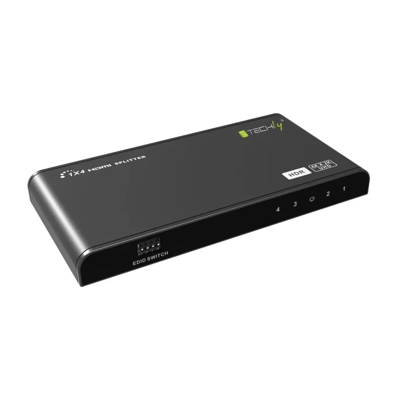 Techly IDATA HDMI2-4K4HDR video splitter HDMI 4x HDMI