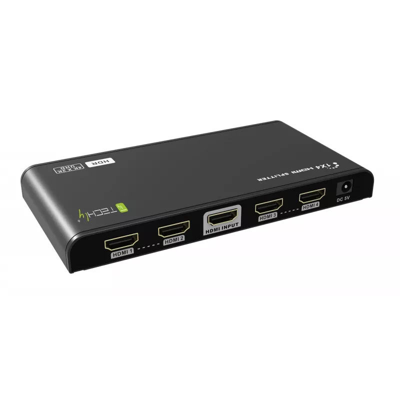 Techly IDATA HDMI2-4K4HDR video splitter HDMI 4x HDMI