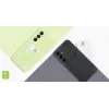 Telefoni kaitseümbris AVM EF-OA356 Samsung Galaxy A35-le, sobib 16,8 cm (6,6 tolli) ekraanile, laimiroheline, 1 kaarditasku