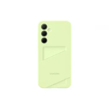 Telefoni kaitseümbris AVM EF-OA356 Samsung Galaxy A35-le, sobib 16,8 cm (6,6 tolli) ekraanile, laimiroheline, 1 kaarditasku