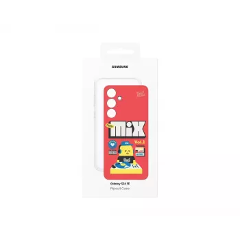 Cover Samsung Sticky Monster Lab Flipsuit Case S24 FE-le punane