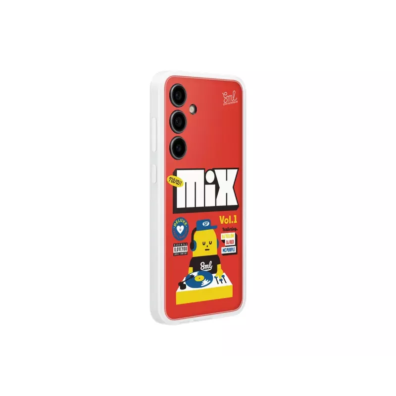 Cover Samsung Sticky Monster Lab Flipsuit Case S24 FE-le punane