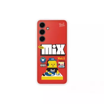 Cover Samsung Sticky Monster Lab Flipsuit Case S24 FE-le punane