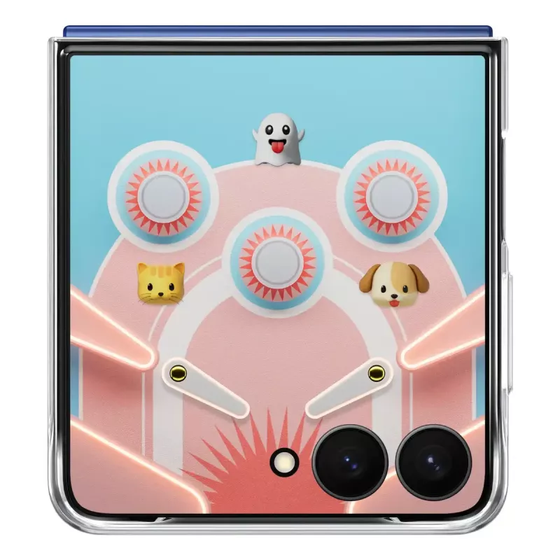 Cover Samsung Galaxy Z Flip7 Läbipaistev Ühevärviline