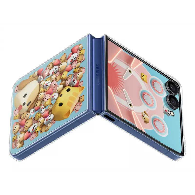 Cover Samsung Galaxy Z Flip7 Läbipaistev Ühevärviline