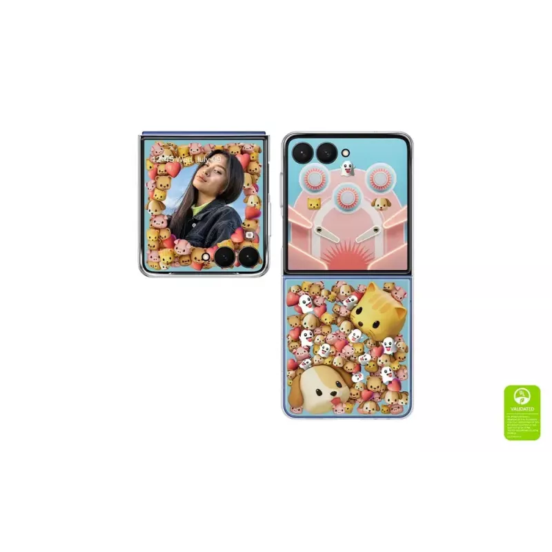 Cover Samsung Galaxy Z Flip7 Läbipaistev Ühevärviline