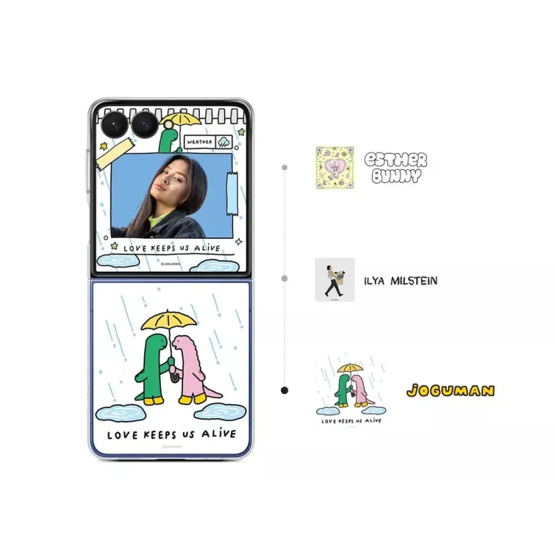 Cover Samsung Galaxy Z Flip7 Läbipaistev Ühevärviline
