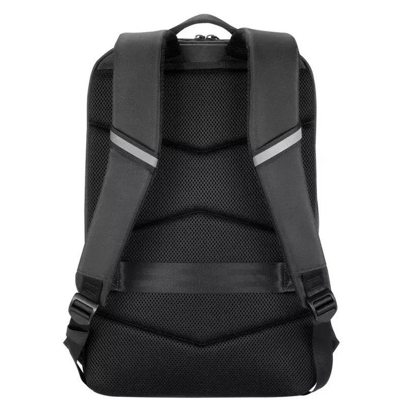 Sülearvutikott MODECOM Active 15 PLE‑MC‑ACTIVE‑15 15,6-tollistele sülearvutitele, 8 GB RAM (silt) — ökonahk, must, tõmblukuga, USB-port